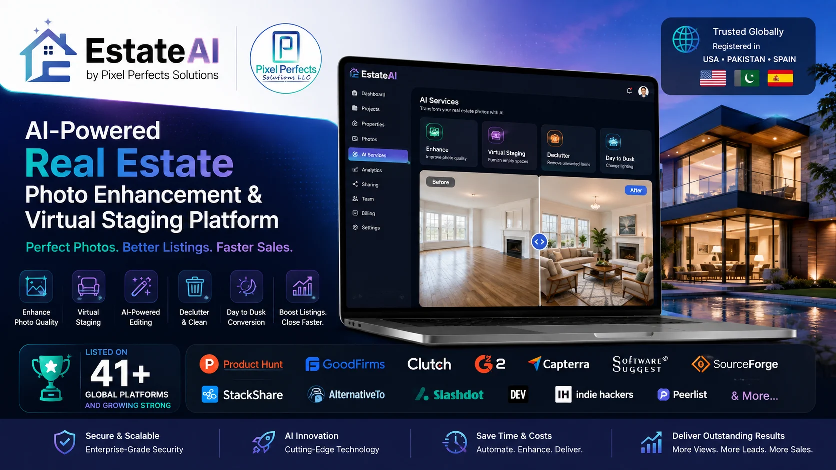 EstateAI by Pixel Perfects: The Complete AI Property Marketing Platform
