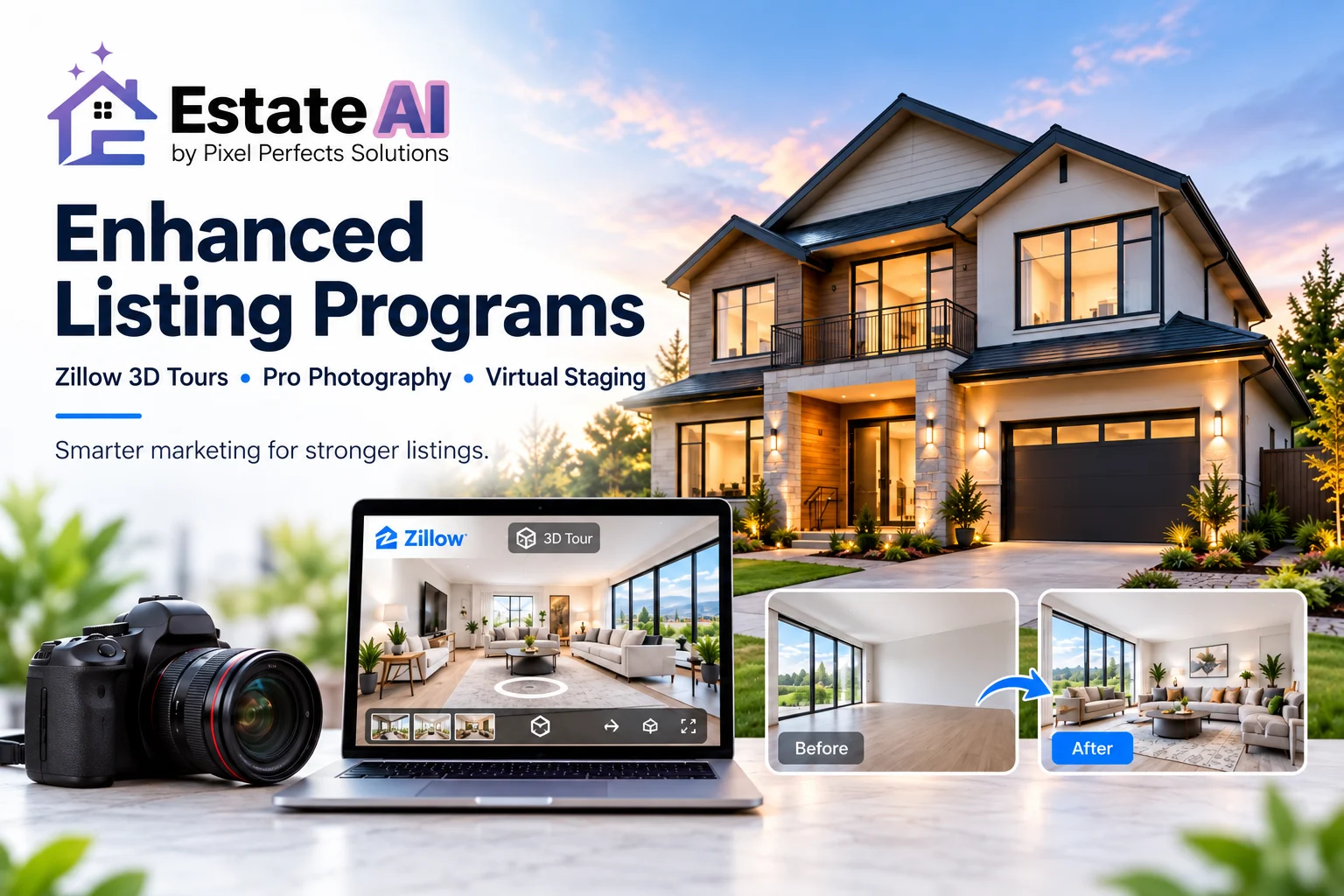 Leveraging Enhanced Full-Service Listing Programs| Real Estate Listing Marketing