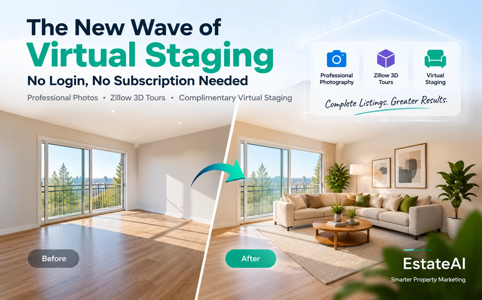 How Enhanced Full-Service Listing Programs with Virtual Staging and 3D Tours Are Shaping Real Estate Marketing